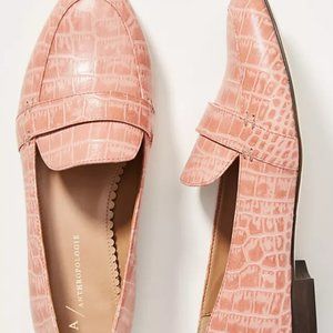 Anthropologie Womens Nell Flats Loafers- Size 7.5